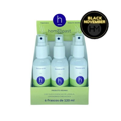 homeopast - DESODORANTE 120ml - CAIXA COM 6